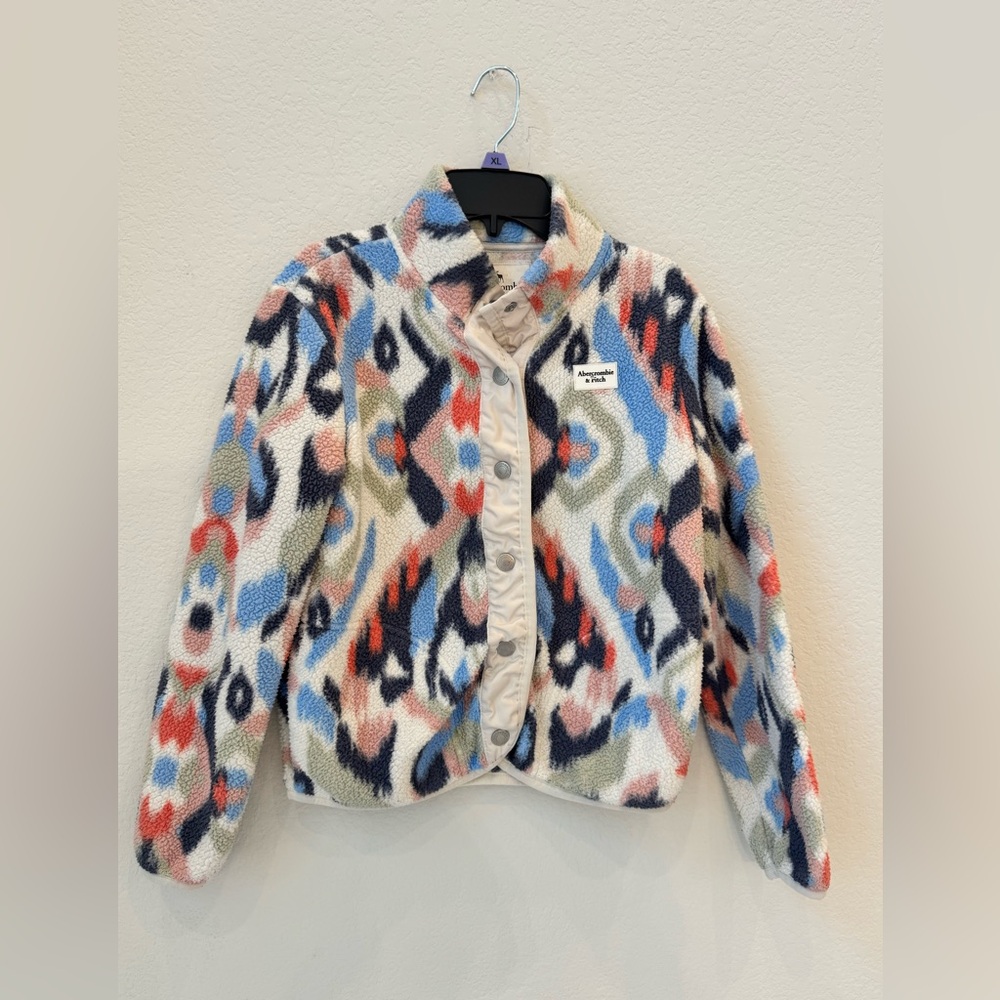 Abercrombie Kids Colorful Patterned Sweater Size 9/10